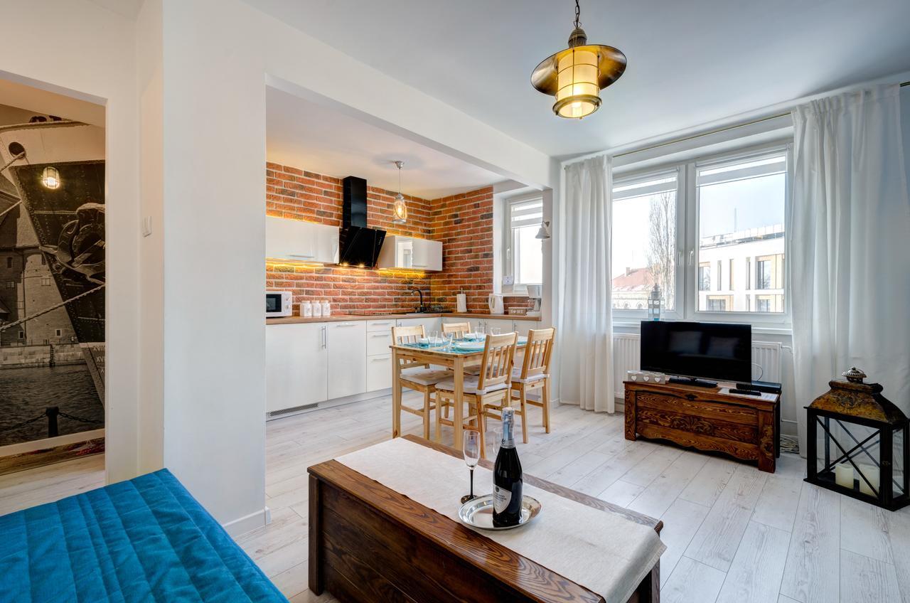 M&A Apartament Przy Kei Гданск Екстериор снимка